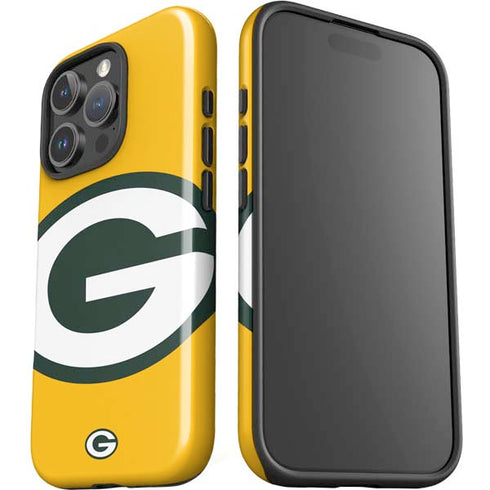 NFL Green Bay Packers Large Logo iPhone 16 Pro Impact Case